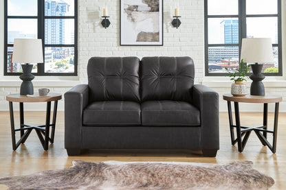 Barlin Mills - Living Room Set, alternate view 5 with faux leather