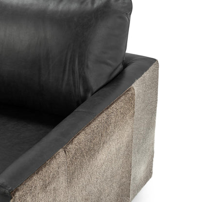 Lathe - Leather/Hide Accent Chair, alternate view 4