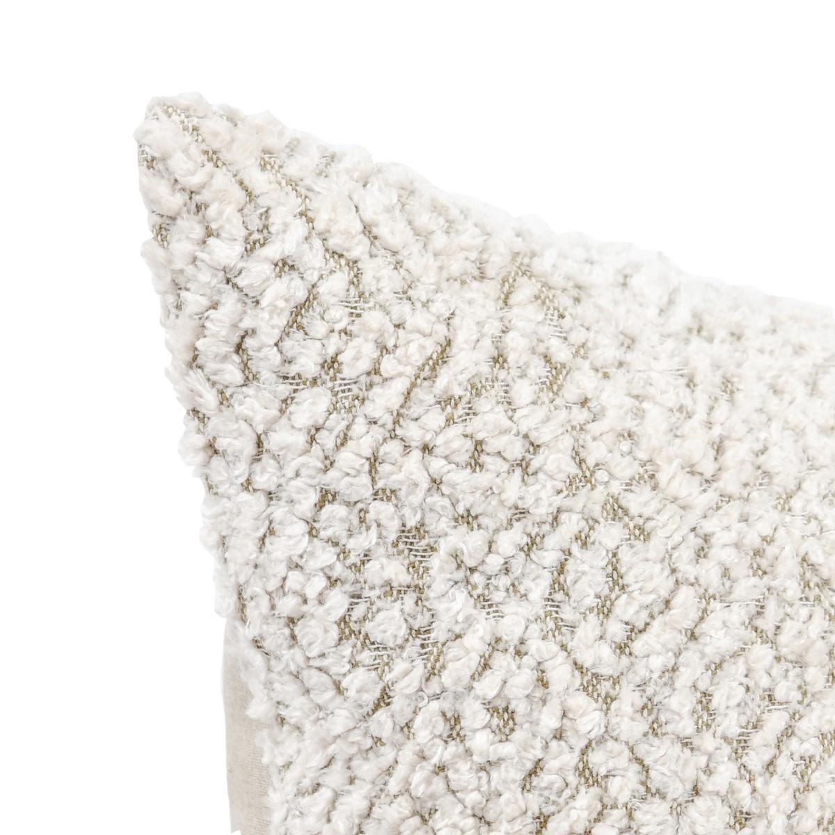 Maris - Pillow, alternate view 3 with chenille upholstery