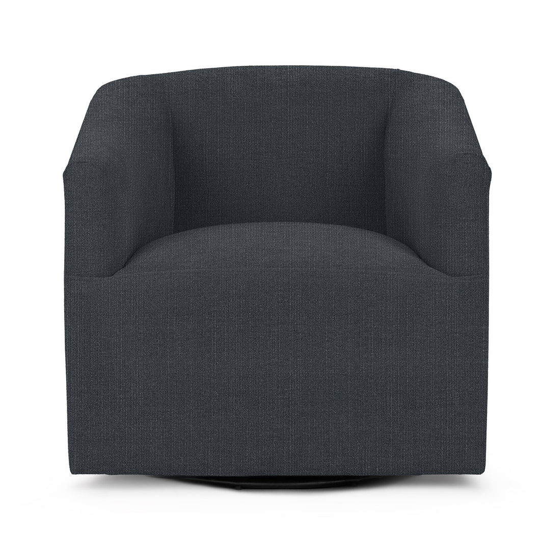 Vernon - Swivel Chair, alternate view 5 with top-grain leather