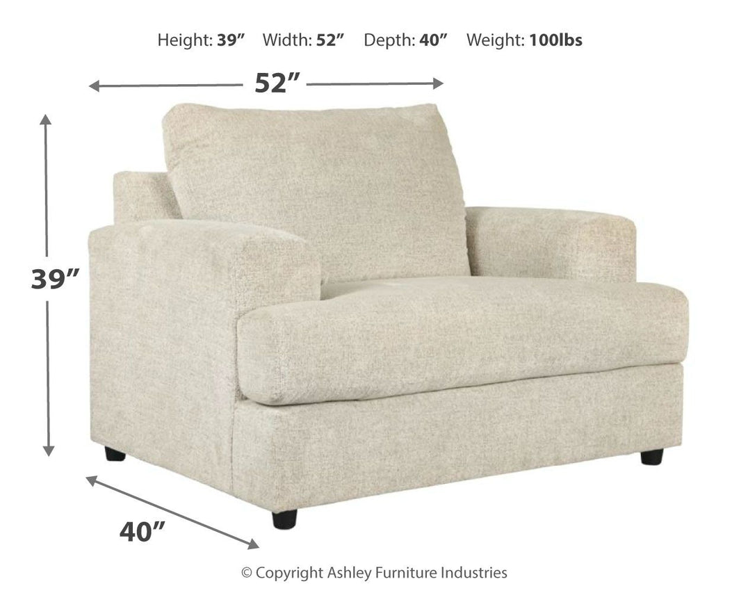 Soletren - Arm Chair, alternate view 2 with stone
