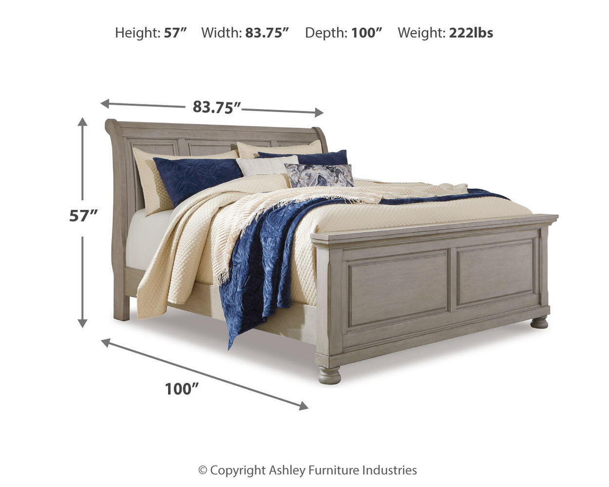 Lettner - Sleigh Bed, alternate view 3