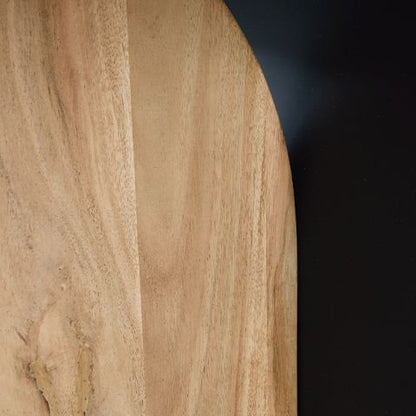 Ladgate - Accent Table - Black / Natural, alternate view 3 with solid wood