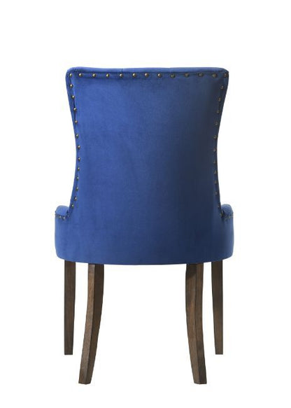 Farren - Side Chair, alternate view 7 with velvet upholstery