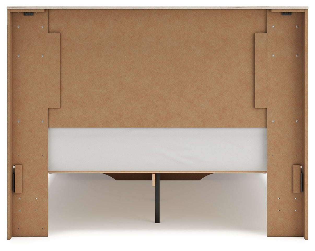 Lawroy - Panel Bed With Storage, alternate view 15