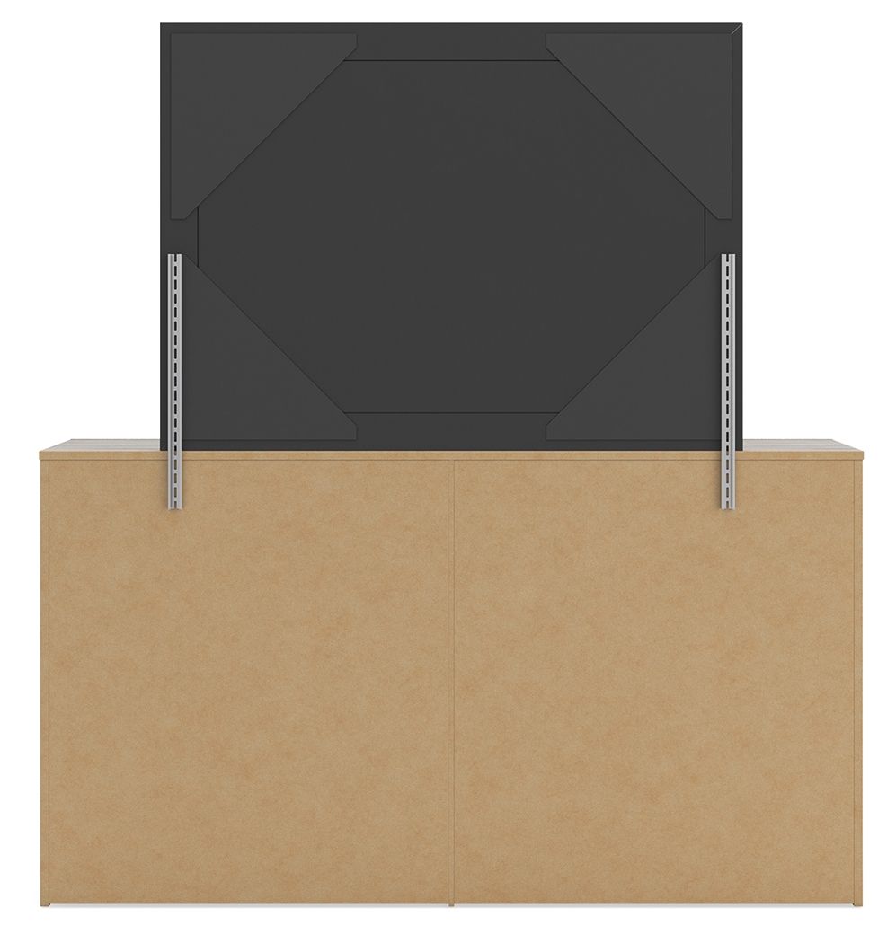 Broachmyn - Six Drawer Dresser, alternate view 10 with wood construction