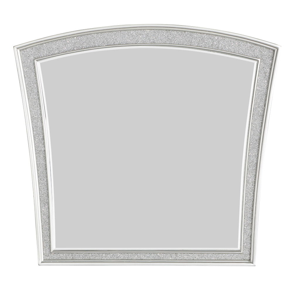 Maverick - Mirror - Platinum, alternate view 2 with wood construction
