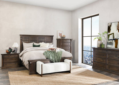 Adelaide - Wood 9 Drawer Dresser - Cocoa Brown