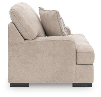 High Profile - Chair and a Half - Taupe, alternate view 2 with polyester fabric