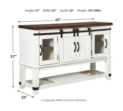 Valebeck - Counter Height Table Set, alternate view 6 with faux leather
