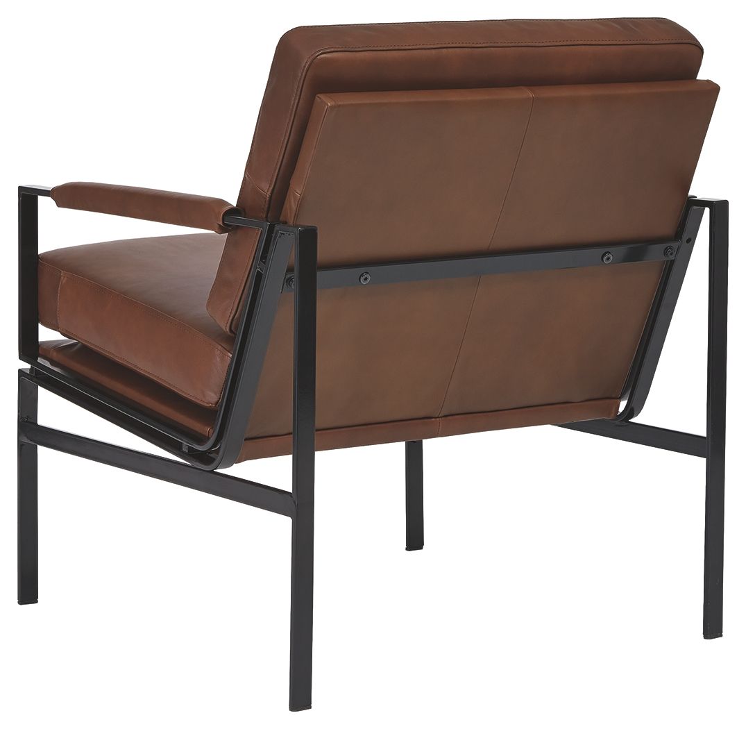 Puckman - Accent Chair, alternate view 6 with leather upholstery
