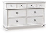 Rowlenstown - Dresser, product view with metal