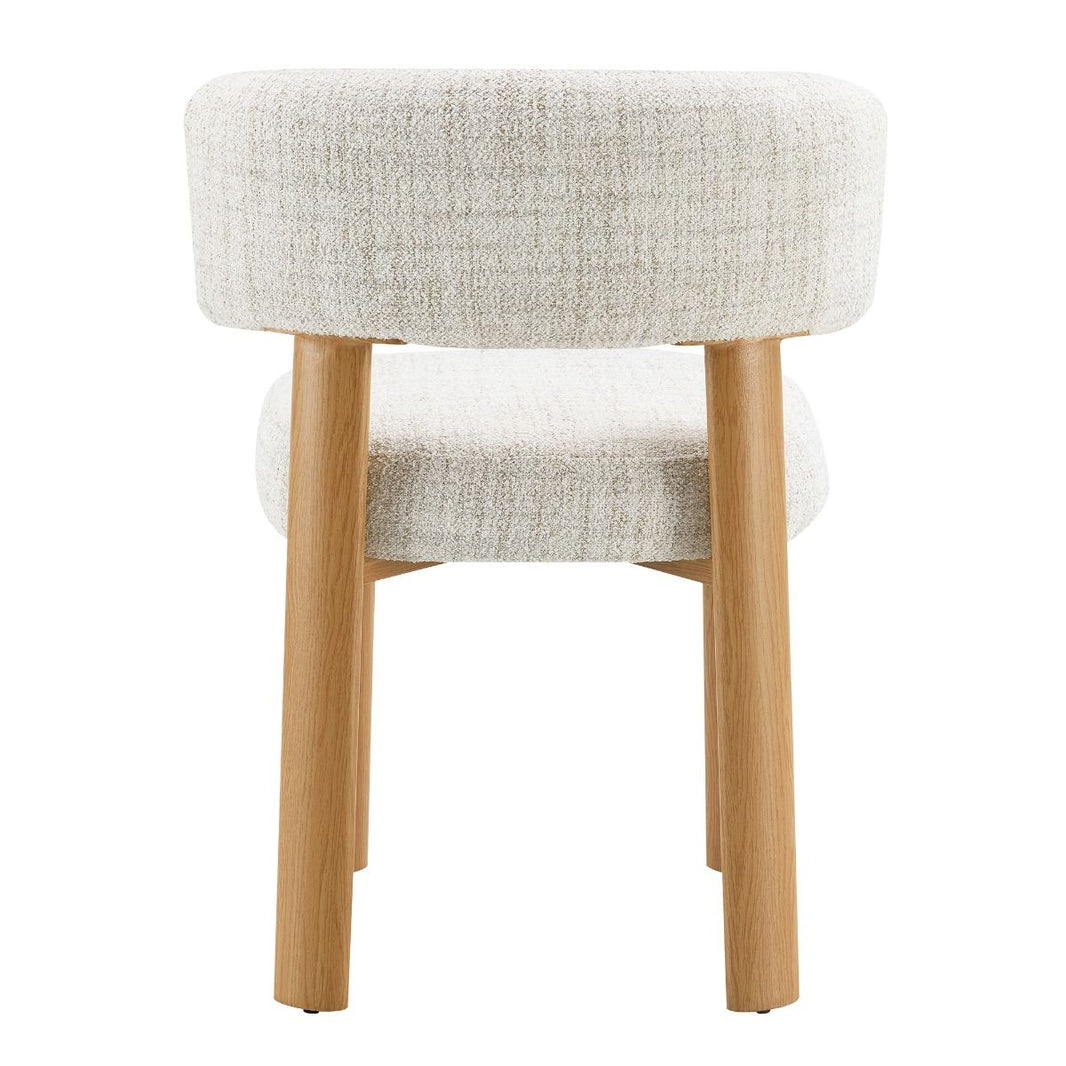 Ogin - Side Chair (Set of 2) - Beige & Gray
