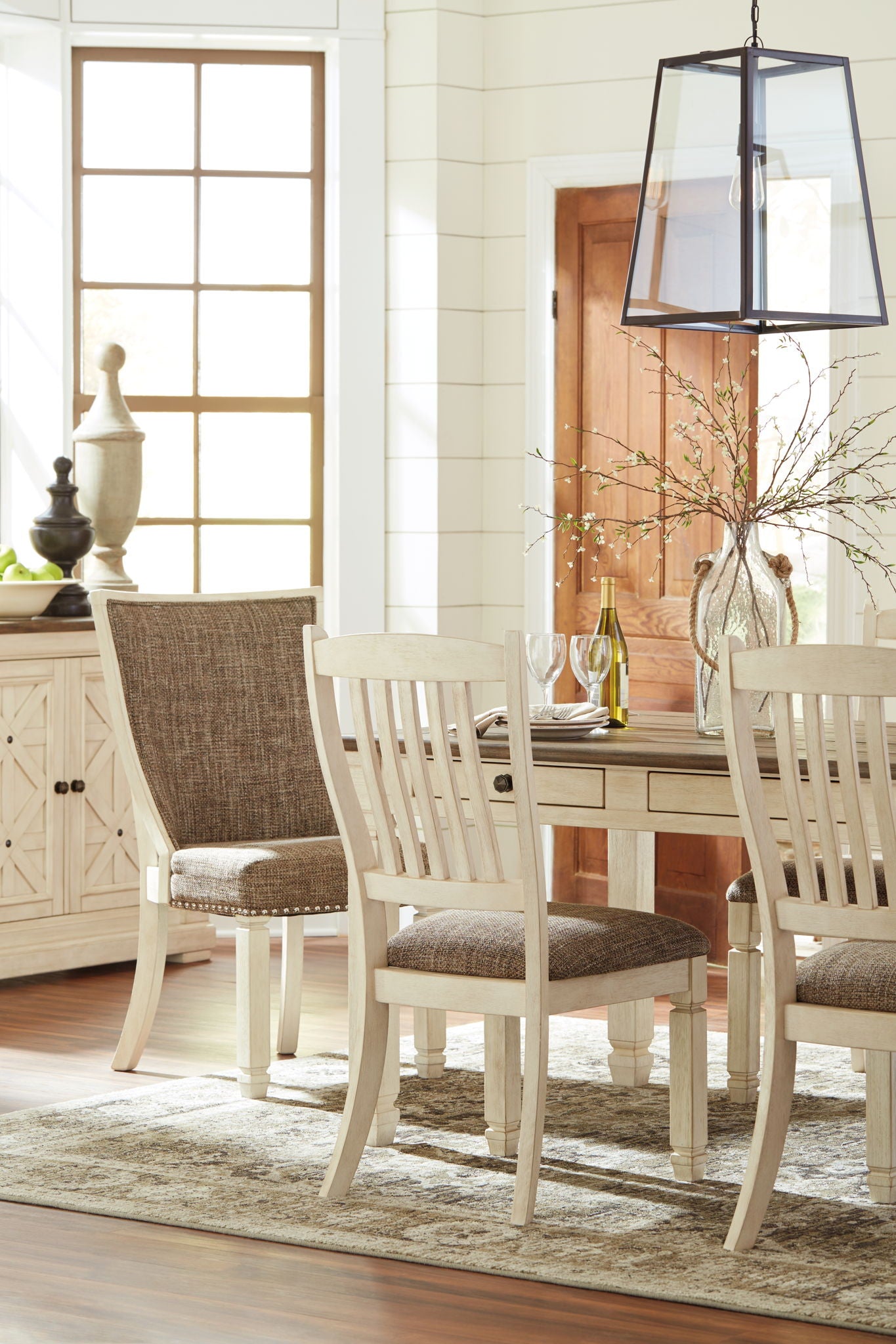Bolanburg - Rectangular Dining Room Table - Beige, alternate view 4 with engineered wood