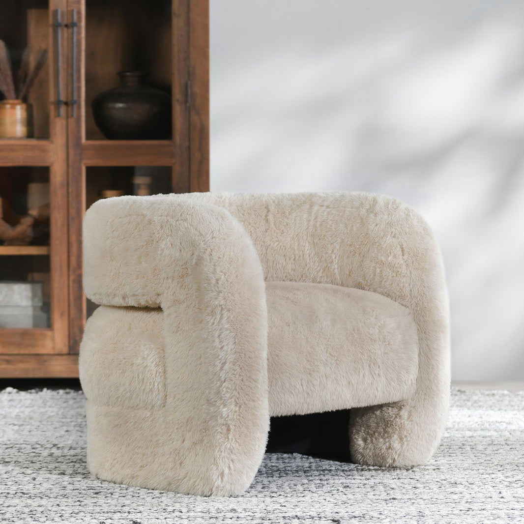 Teddy - Plush Accent Chair, alternate view 2
