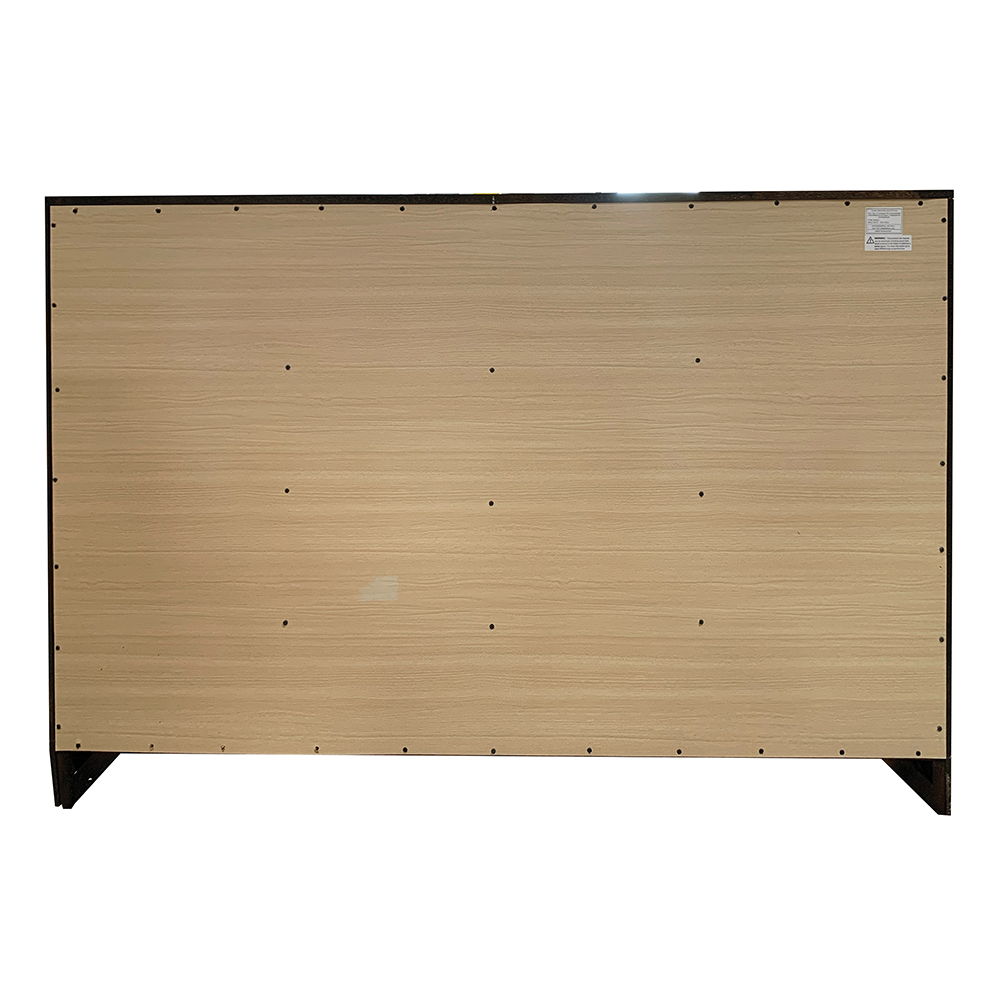 Oberreit - Dresser - Walnut, alternate view 3 with wood construction
