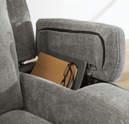 Mixed Motion - Power Recliner With Adjustable Headrest