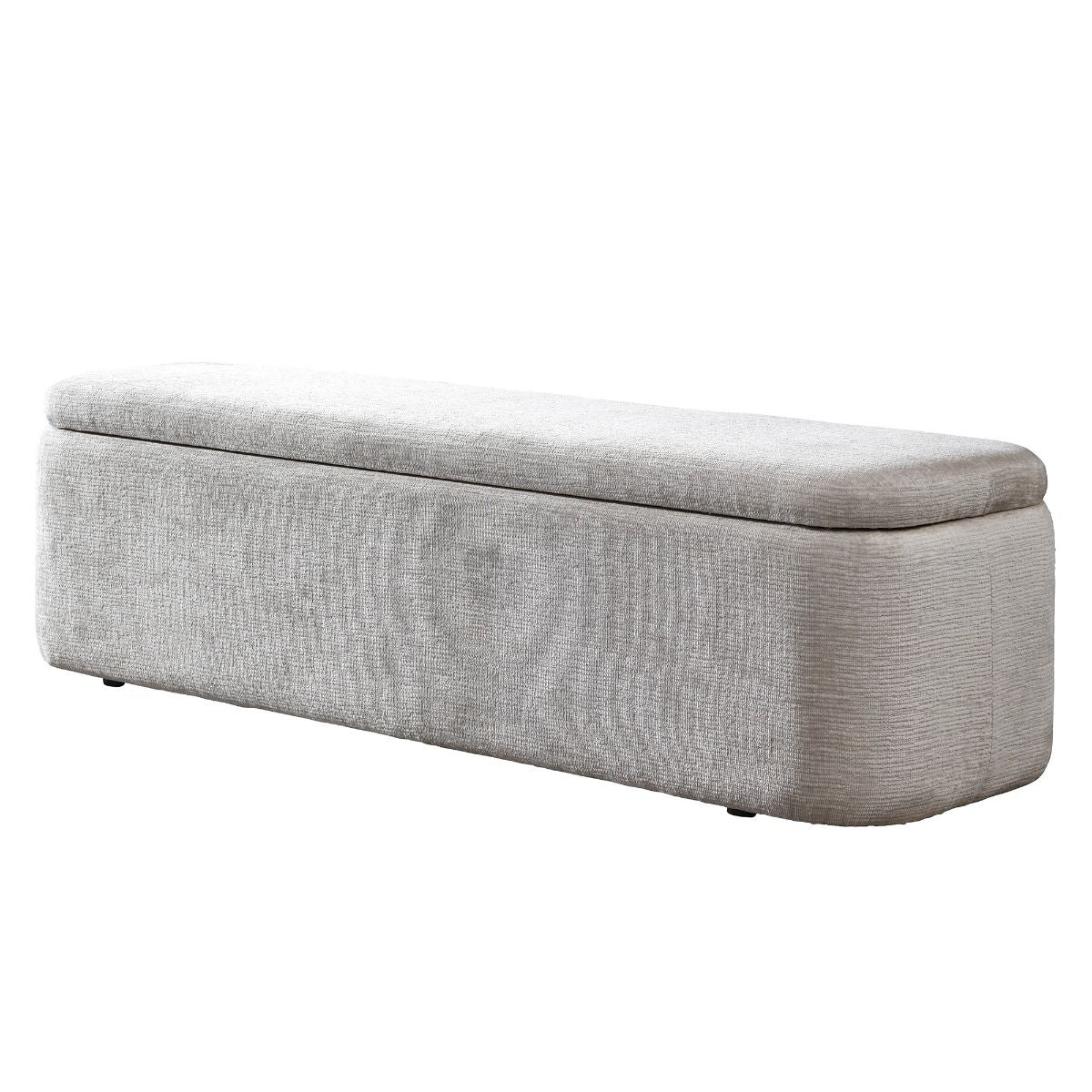 Orane - Bench With Storage - Gray, alternate view 4