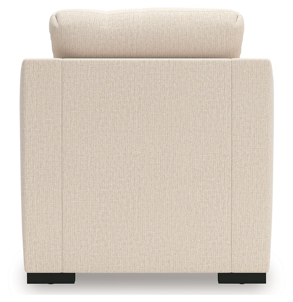 Lango - Chair - Jute, alternate view 3 with performance fabric