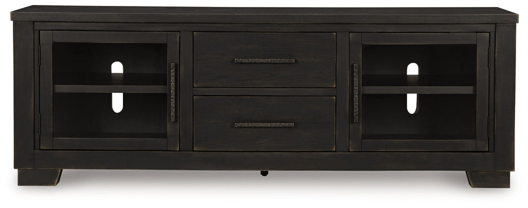 Galliden - Extra Large TV Stand - Black