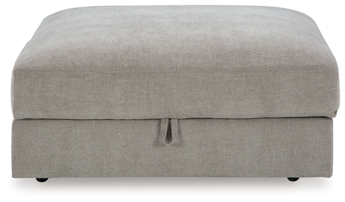 Aslan Court - Sectional With Ottoman Set, alternate view 4 with chenille upholstery