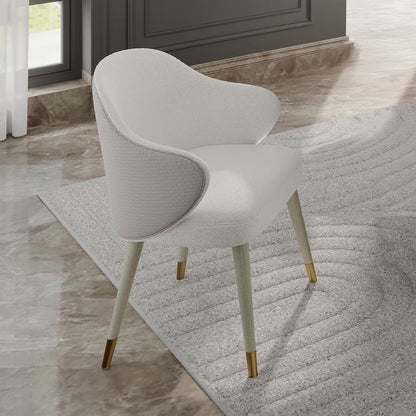 Charity - Side Chair (Set of 2) - Gray Oak, alternate view 4 with marble