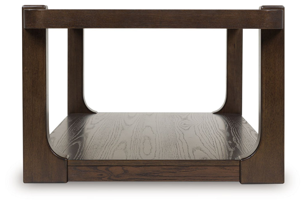 Breckington - Rectangle Cocktail Table - Dark Brown