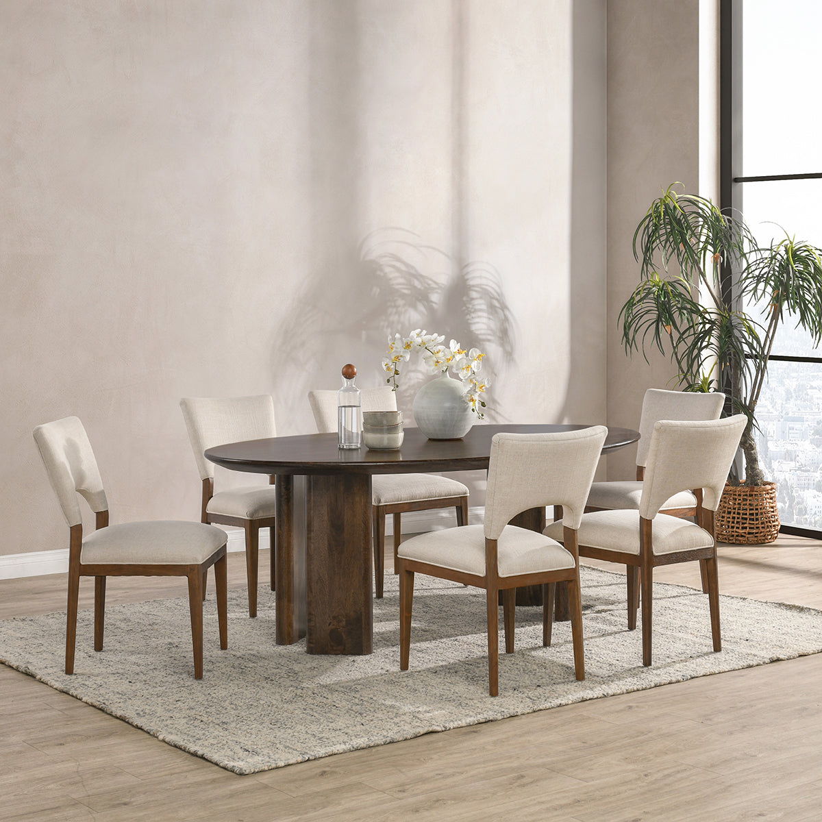 Norwood - Dining Table - Bark Brown, alternate view 3