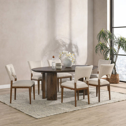 Norwood - Dining Table - Bark Brown, alternate view 3