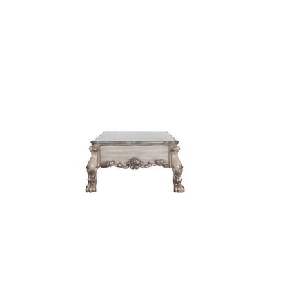Dresden - 20" Coffee Table - Vintage Bone White, alternate view 2 with wood construction