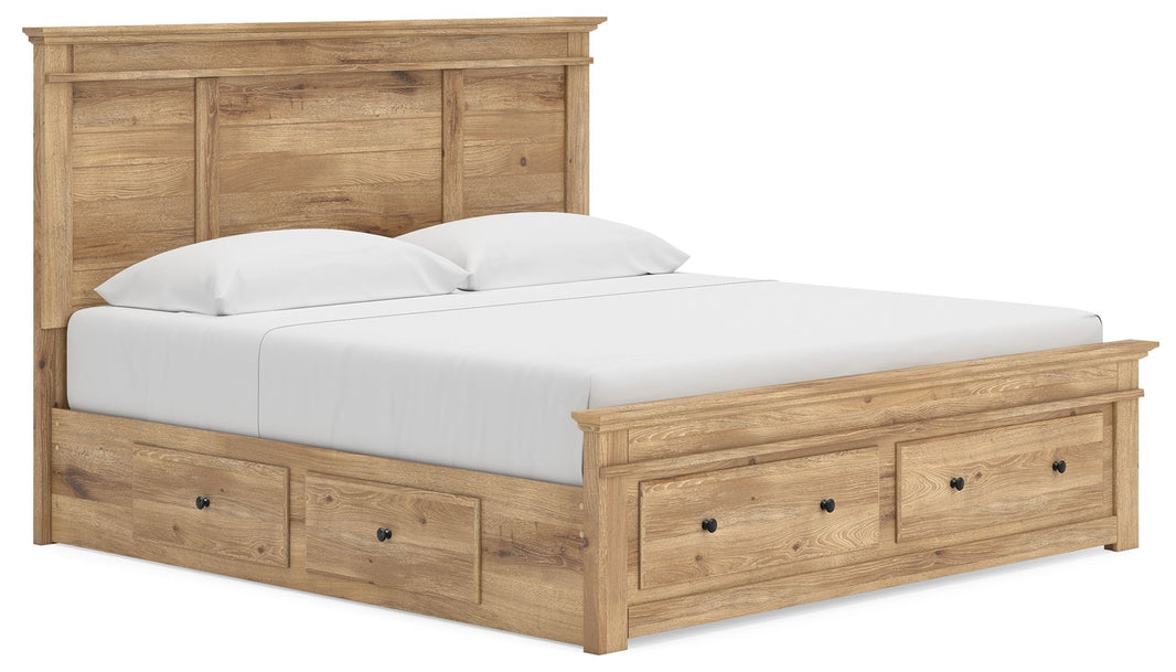 Makidern - Panel Storage Bed, alternate view 4