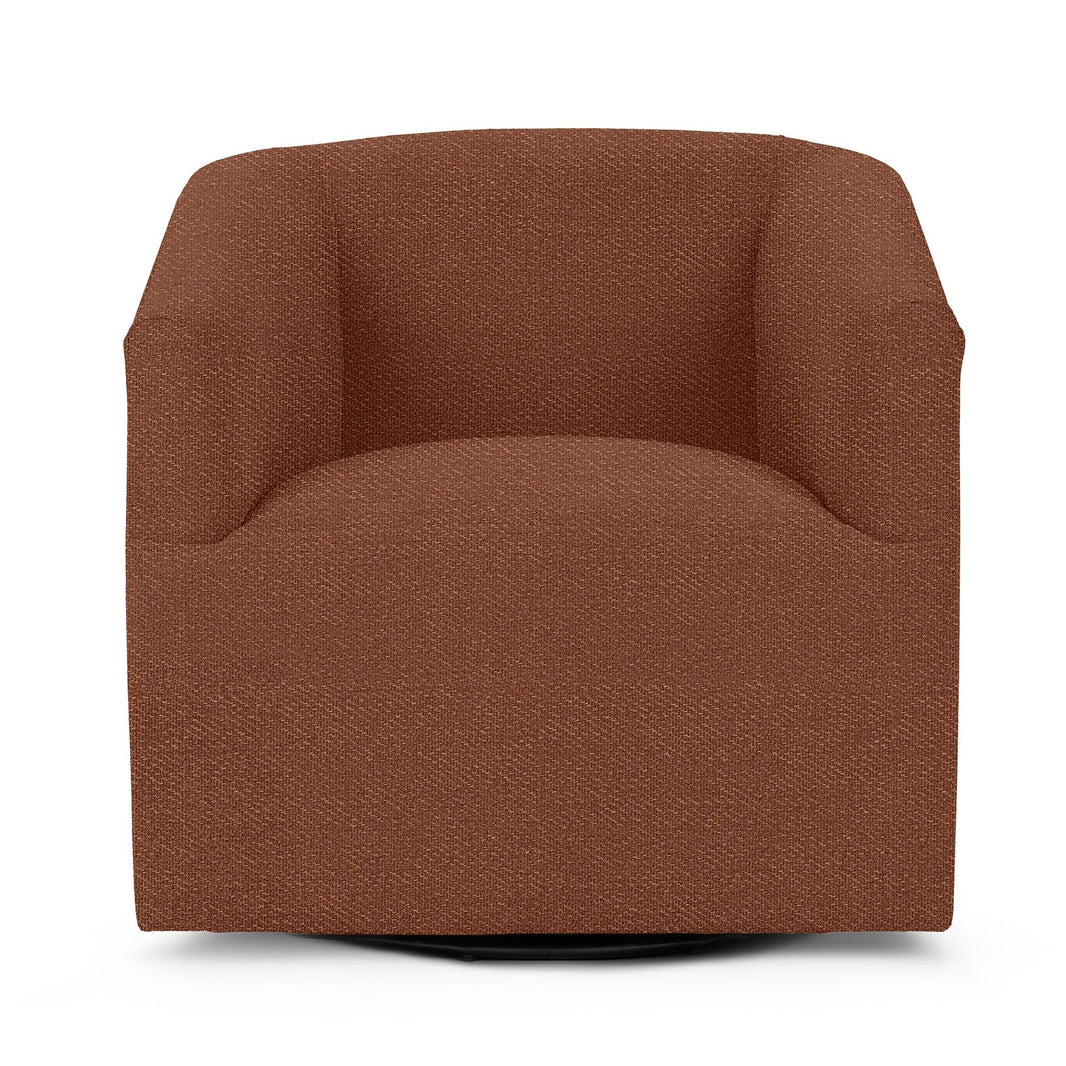 Vernon - Swivel Chair, alternate view 6 with top-grain leather