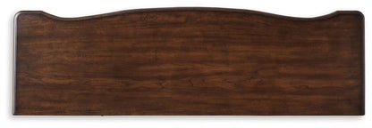 Lavinton - Dresser - Brown, alternate view 3 with wood construction