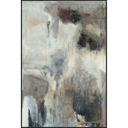 Scar - 48" x 72" Painting By Buddy Whitlock - Black, product view