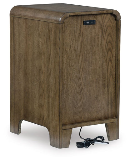 Jensworth - Accent Table - Brown, alternate view 2 with engineered wood