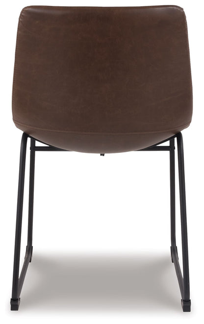 Centiar - Upholstered Side Chair, alternate view 7 with faux leather