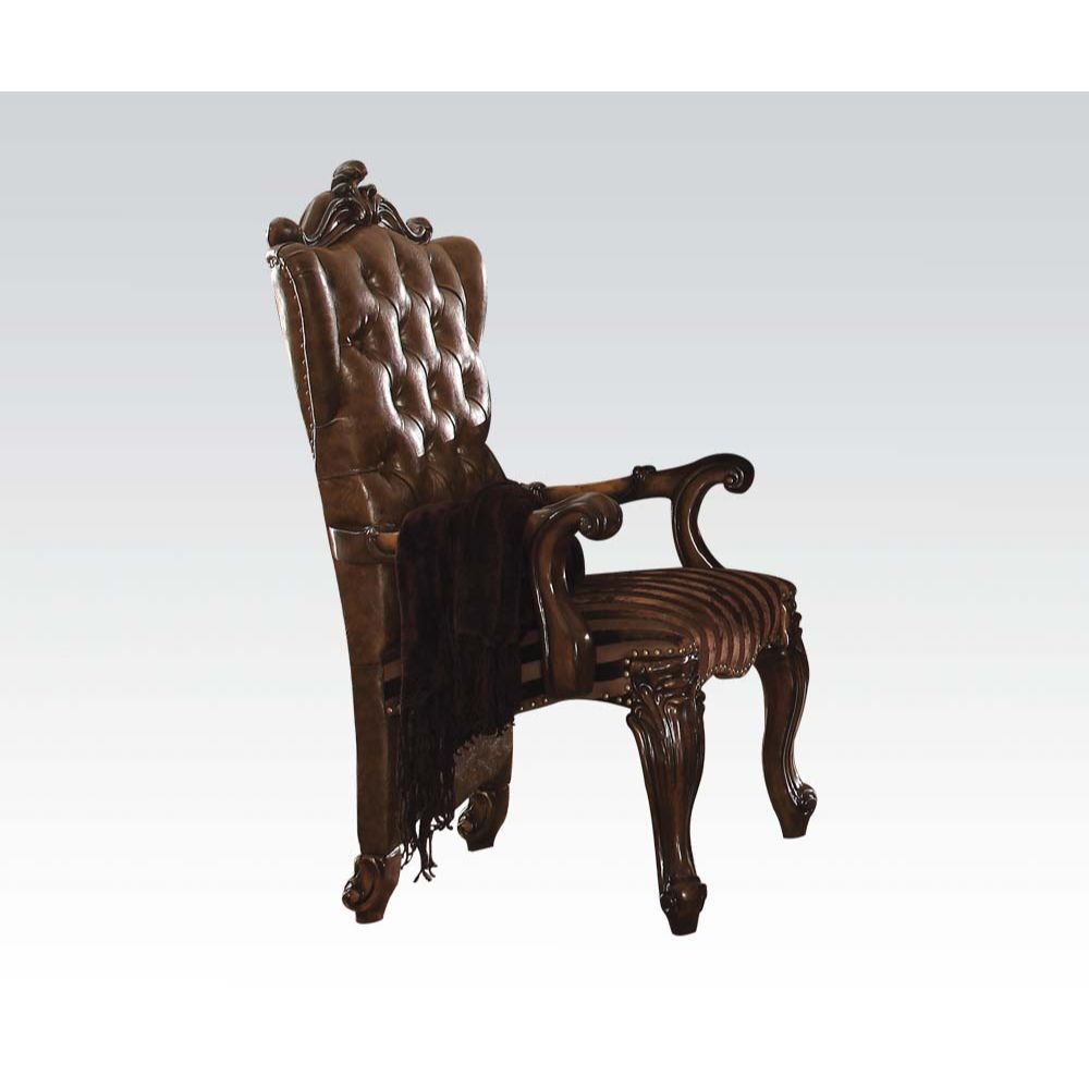 Versailles - Arm Chair, product view with leather upholstery