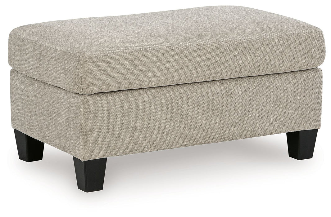 Willarae - 2 Pc. - Chair And A Half, Ottoman - Taupe, alternate view 2