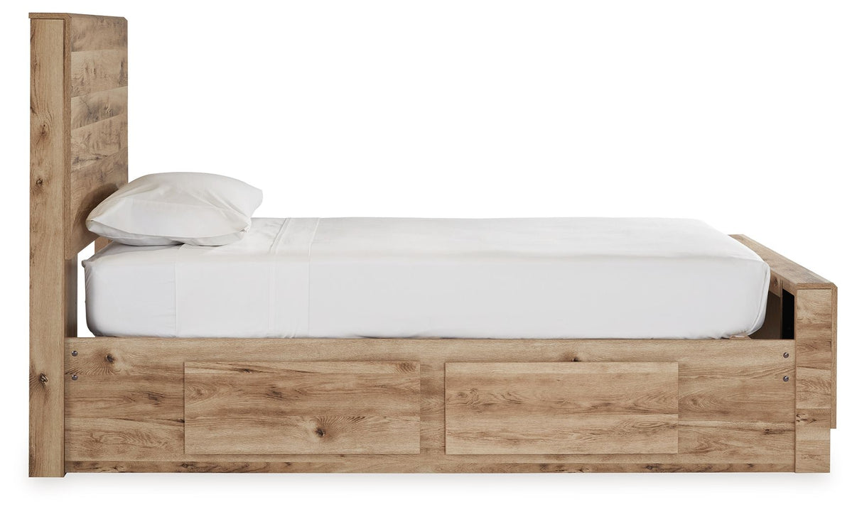 Hyanna - Storage Bed, alternate view 13 with linen fabric
