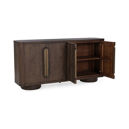 Tiber - 4 Door Buffet, alternate view 5 with wood construction