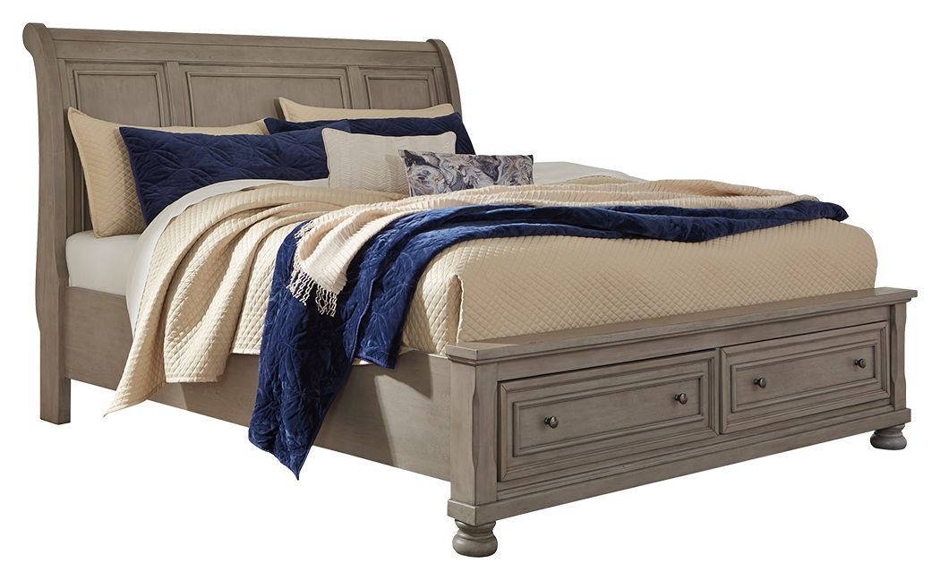 Lettner - Sleigh Bed, product view