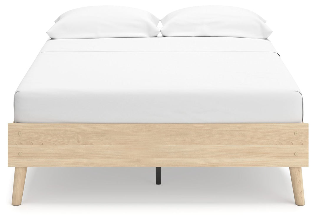 Cabinella - Platform Bed, alternate view 2 with wood construction