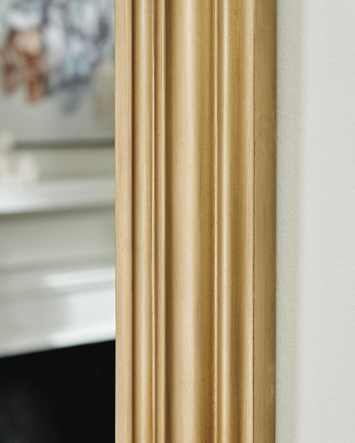 Keneriah Accent Mirror Gold Finish, gallery image 2