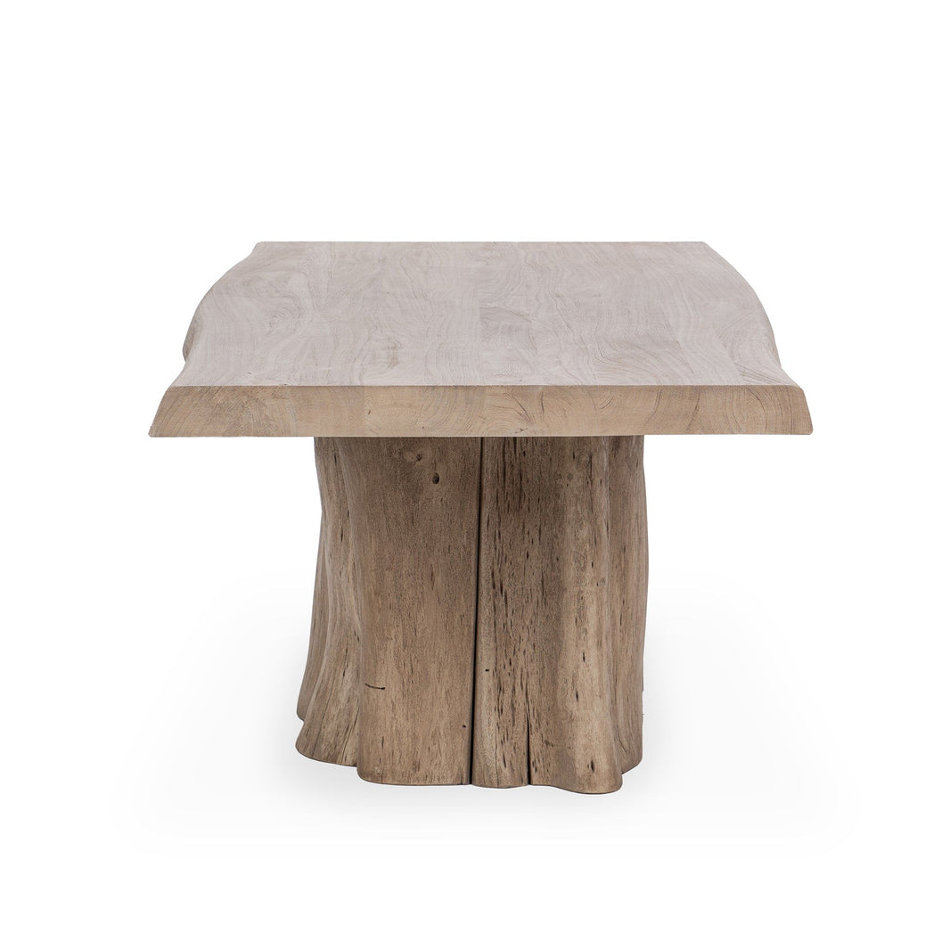 Terra - Dining Table - Sandstone Greige, alternate view 3 with wood construction