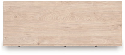 Arloster - Six Drawer Dresser, alternate view 5 with wood construction