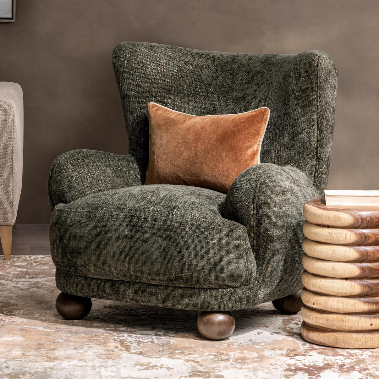 Penelope - Accent Chair, alternate view 5 with polyester fabric