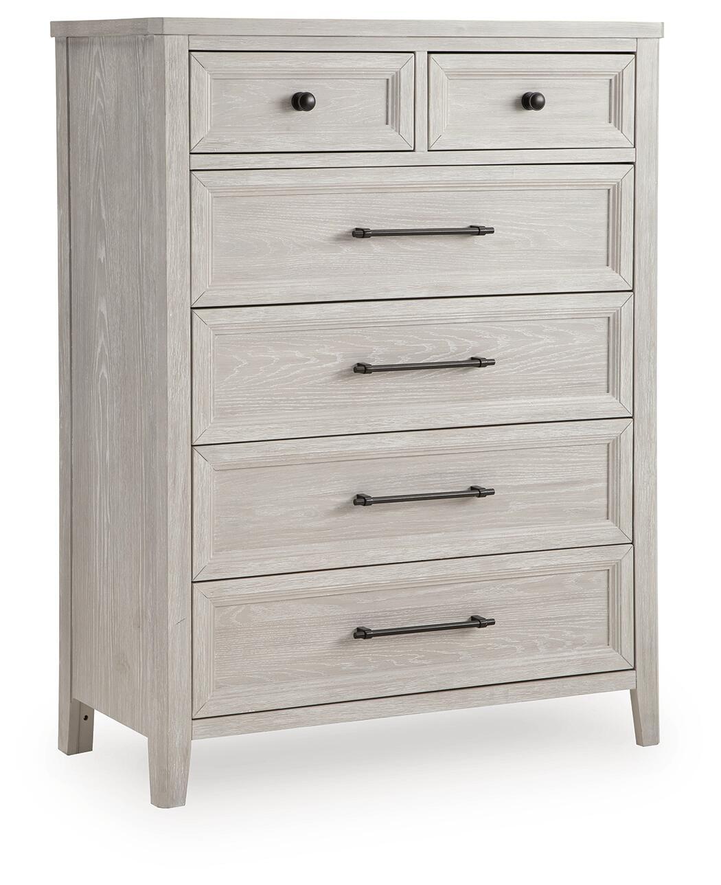 Darbonton Six Drawer Chest Dove White