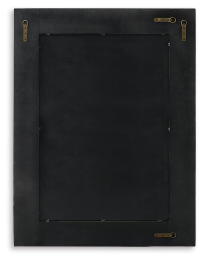 Keneriah Accent Mirror Gold Finish, gallery image 3