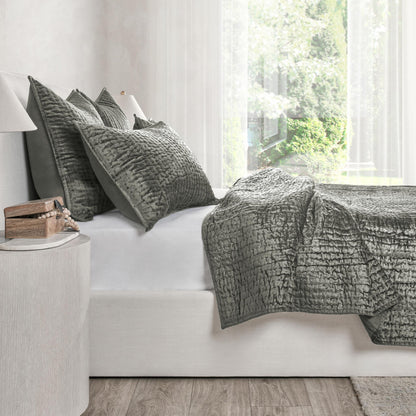 Bari - Velvet Sham - Sage