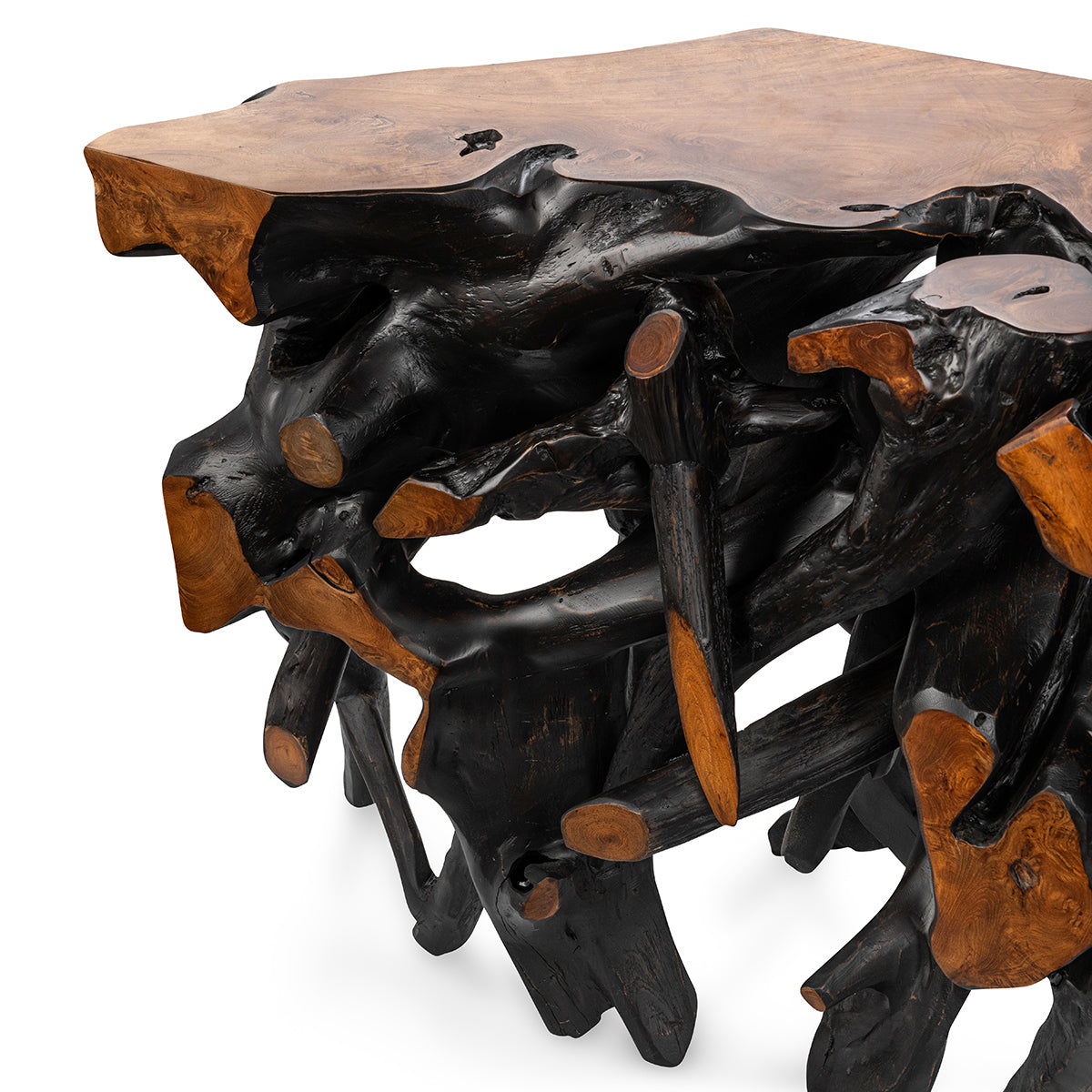 Cypress - Root Console Table, alternate view 10 with wood construction